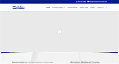 Desktop Screenshot of mickelsenmarble.com